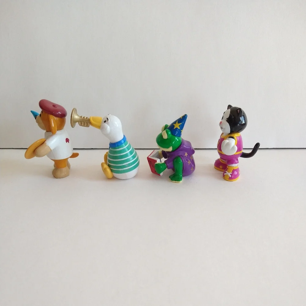 *SOLD* Ganz Webkinz Lot of 4 Loose Figurines Dog, Googles Goose, Frog, Cat - Picture 5 of 6